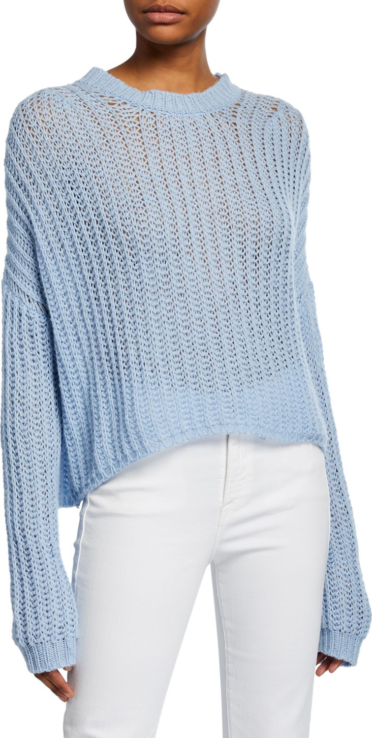 A.L.C. Reno Drop-Shoulder Knit Sweater