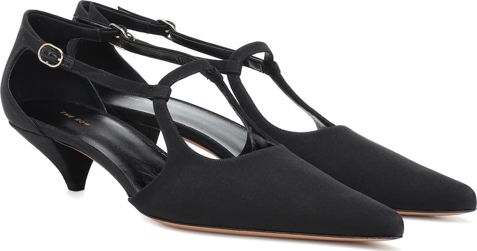THE ROW Bourgoise Salome kitten-heel pumps