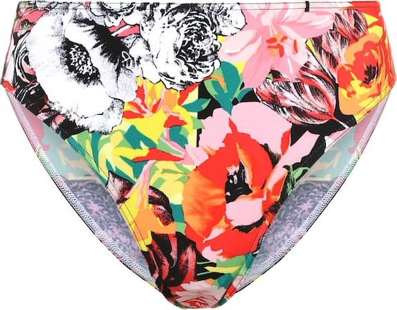Versace Printed bikini bottoms