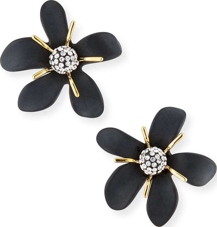 Lele Sadoughi Trumpet Lily Stud Earrings