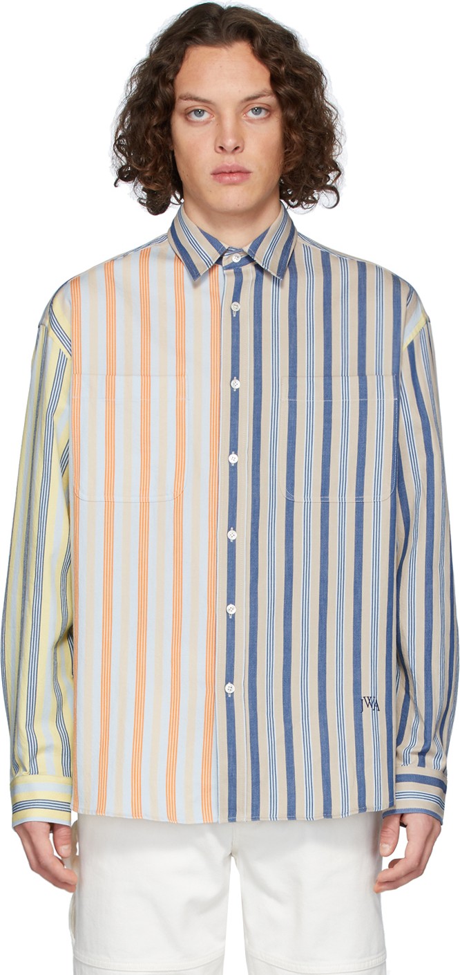 J.W.Anderson Multicolor Parasol Stripe Shirt