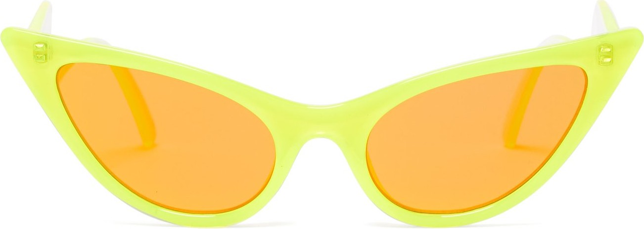 Le Specs The Prowler cat-eye acetate sunglasses