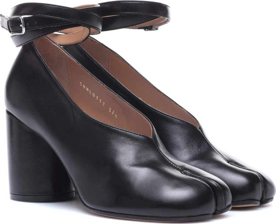 Maison Margiela Tabi leather pumps