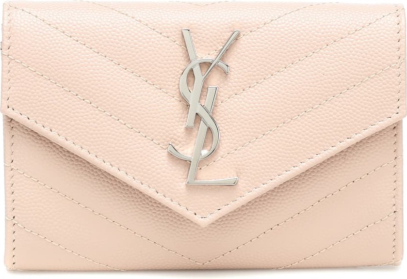 Saint Laurent Monogram Small leather wallet