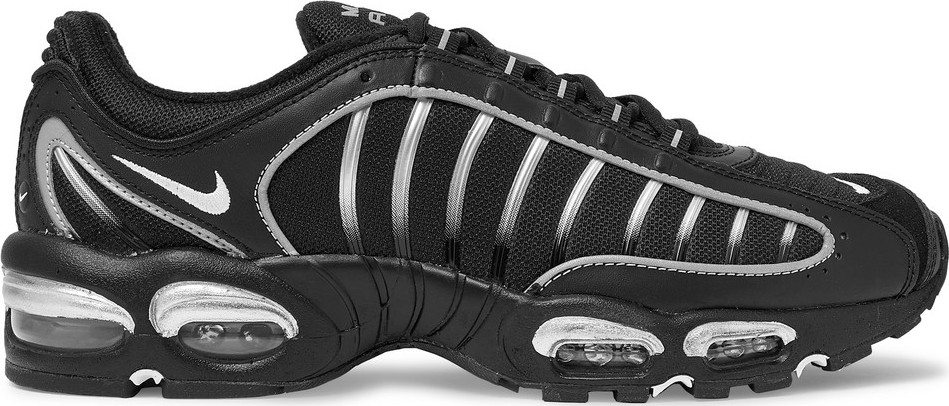 Nike Air Max Tailwind IV Mesh and Leather Sneakers