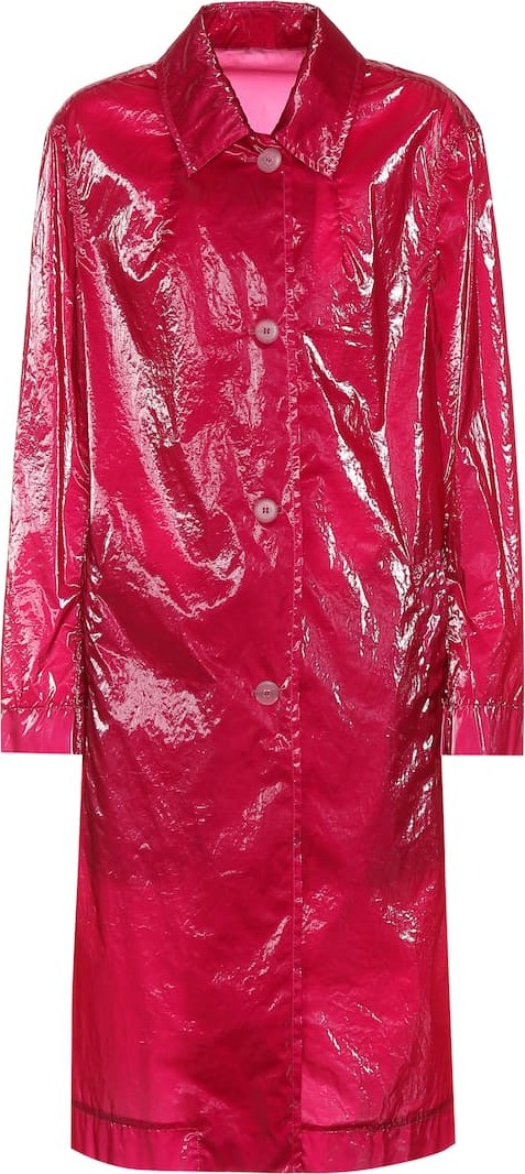 Dries Van Noten Vinyl trench coat