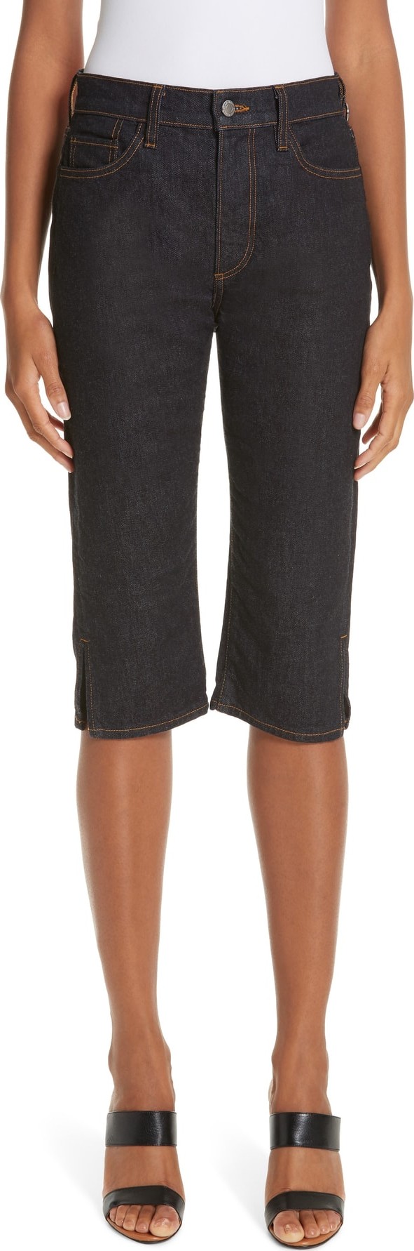 Simon Miller x Paramount Grease Denim Capri Pants