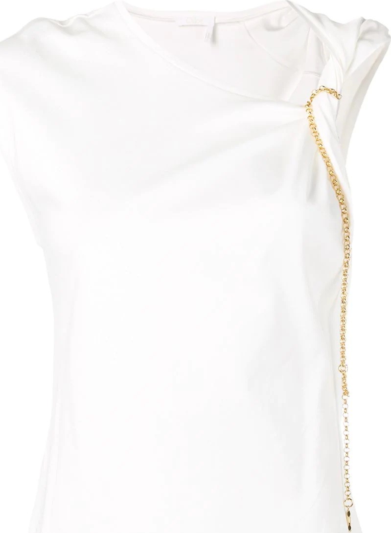 Chloe knot detail T-shirt
