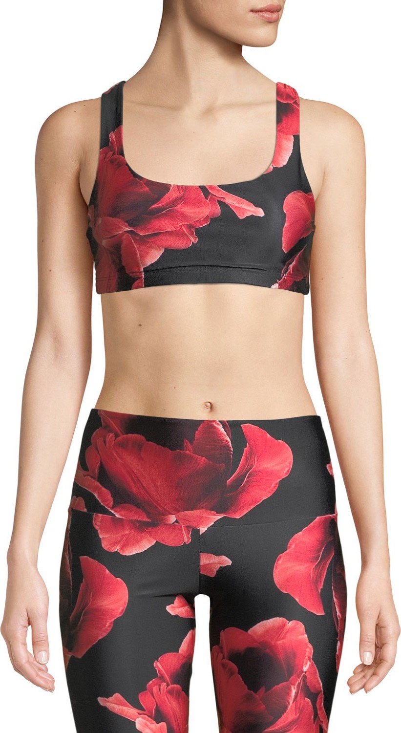 ONZIE Mudra Mid-Impact Strappy-Back Sports Bra