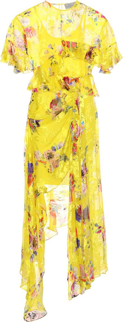 Preen Nickesha silk-blend dress