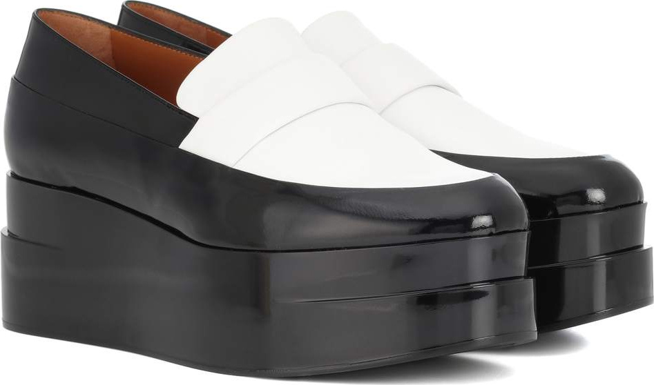 Robert Clergerie Lynn platform leather loafers