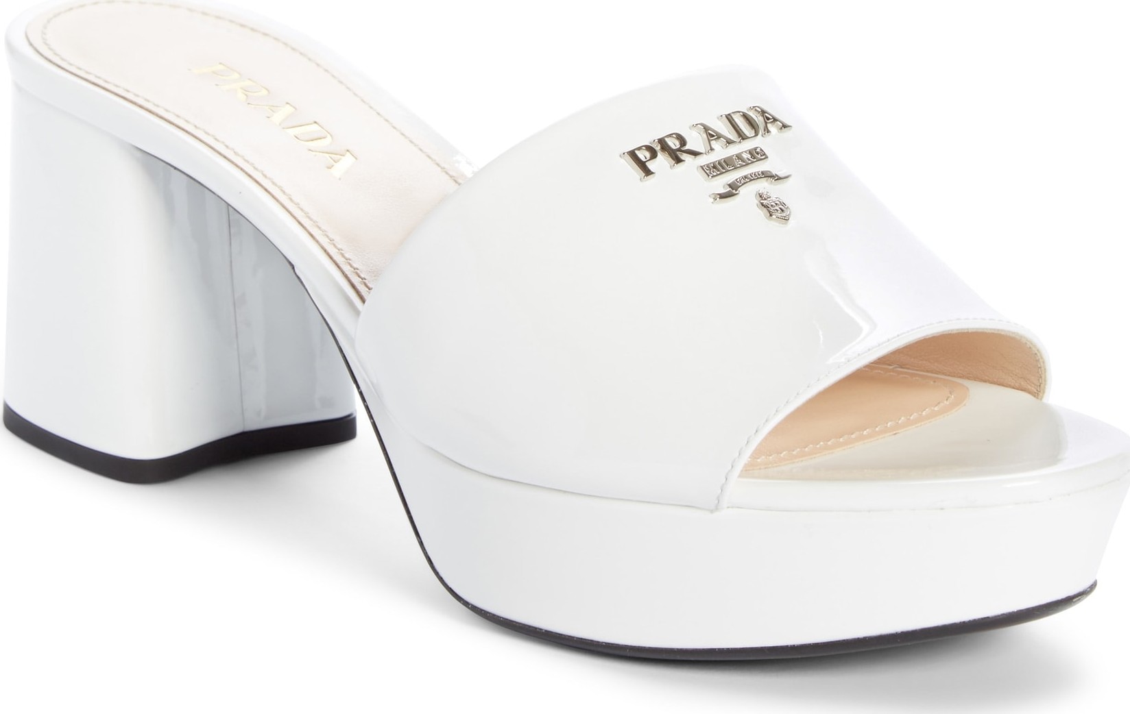 Prada Platform Slide Sandal