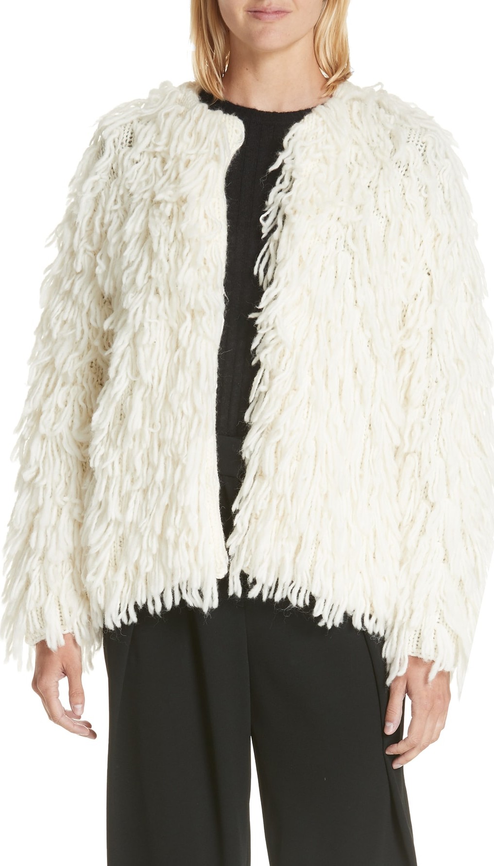 Rag & Bone Amber Wool Sweater Coat
