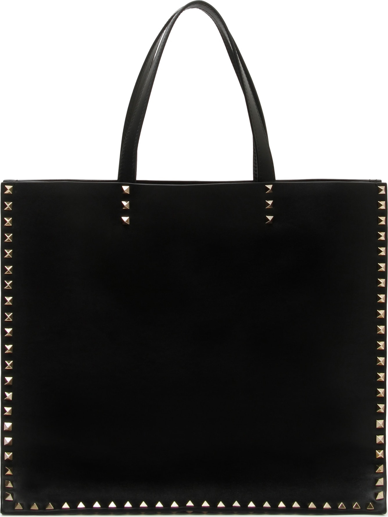 Valentino Rockstud Runway Leather Tote