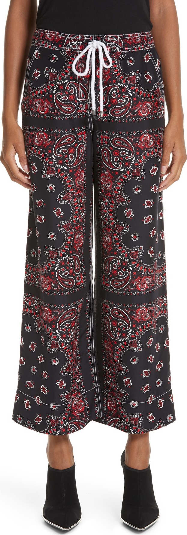 Alexander Wang Bandana Print Trousers