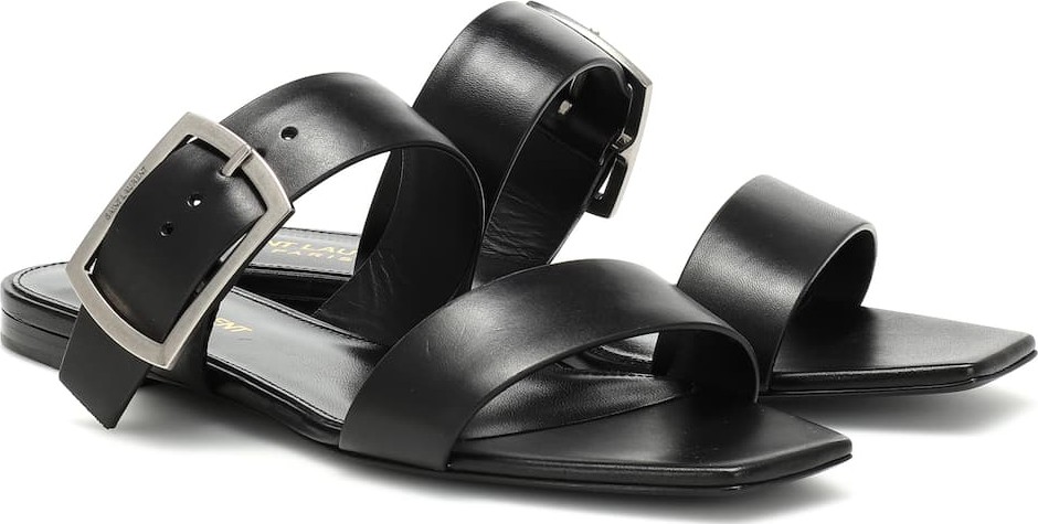Saint Laurent Oak 05 leather sandals