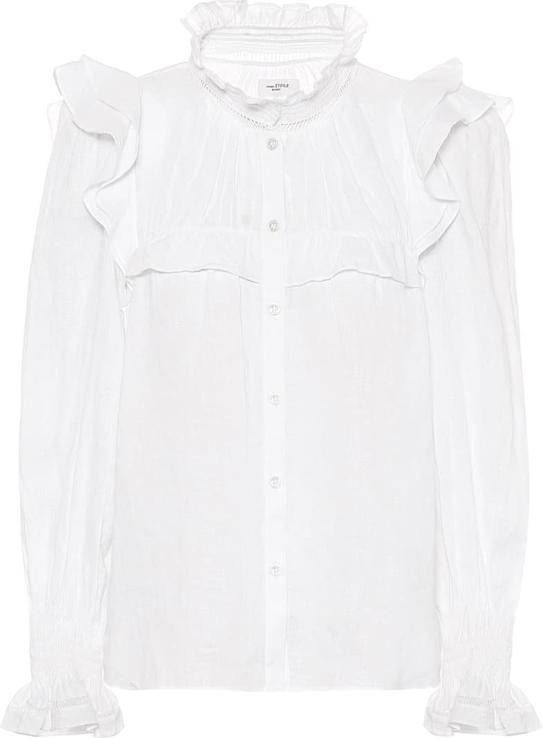 Isabel Marant Etoile Atedy linen blouse