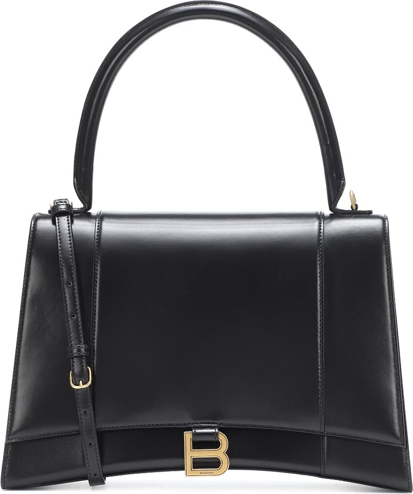 Balenciaga Hourglass Medium leather tote