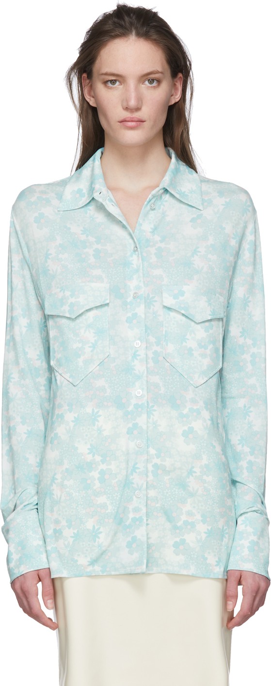 Kwaidan Editions Multicolor Slim Button Shirt Kwaidan Editions Multicolor Slim Button Shirt