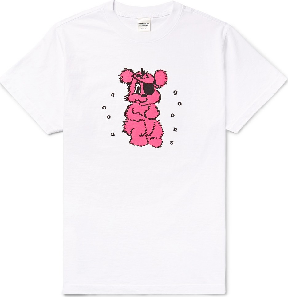 Noon Goons Printed Garment-Dyed Cotton-Jersey T-Shirt