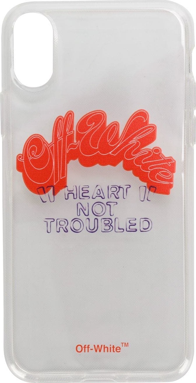 Off White logo iPhone X case