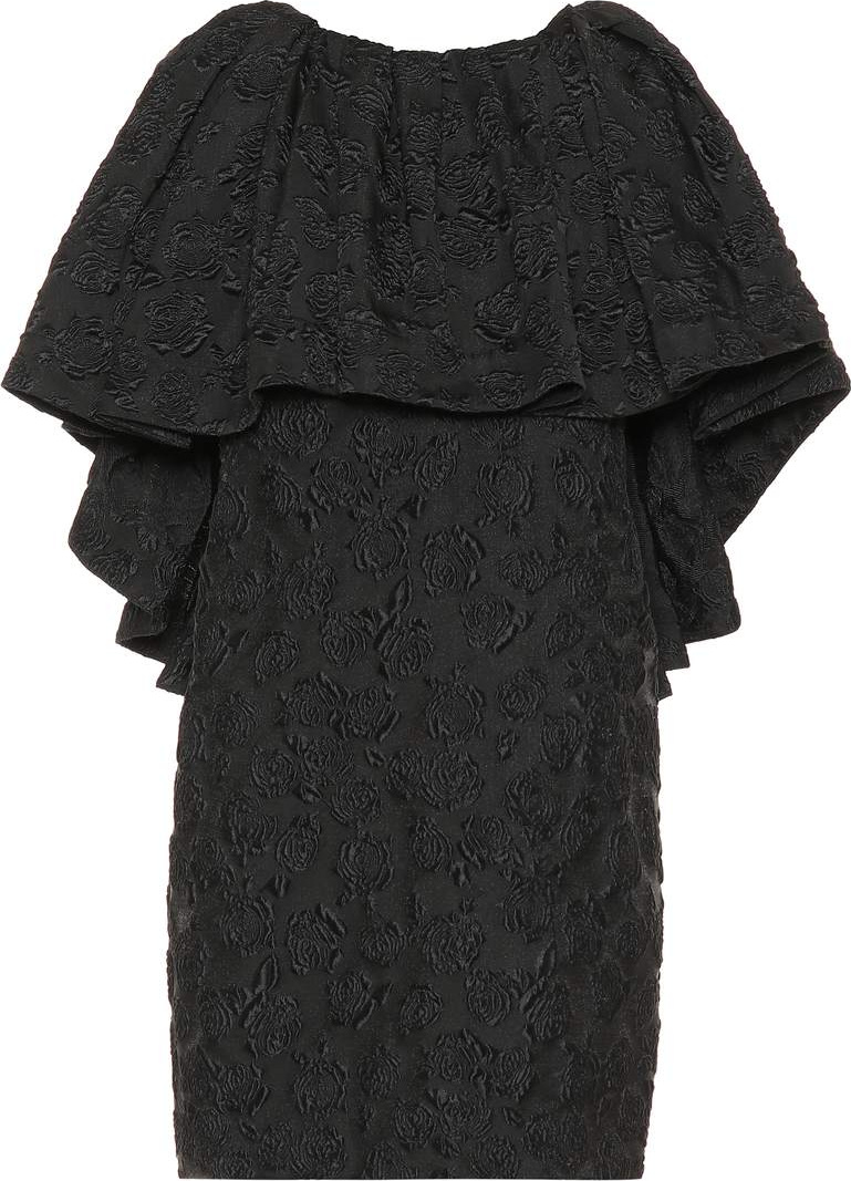 Calvin Klein 205W39NYC Silk-blend jacquard minidress