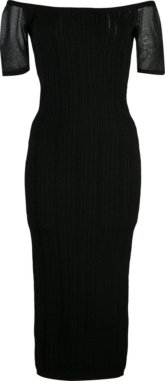 Cushnie ribbed knit dress