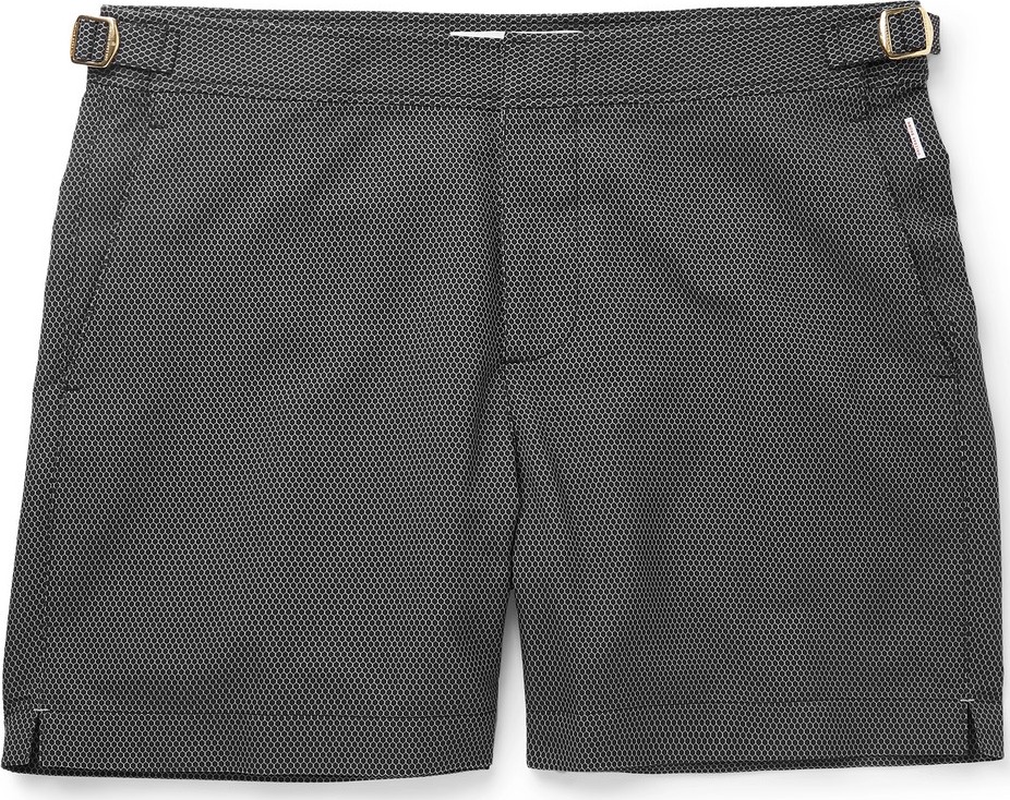 Orlebar Brown Bulldog Mid-Length Printed Swim Shorts