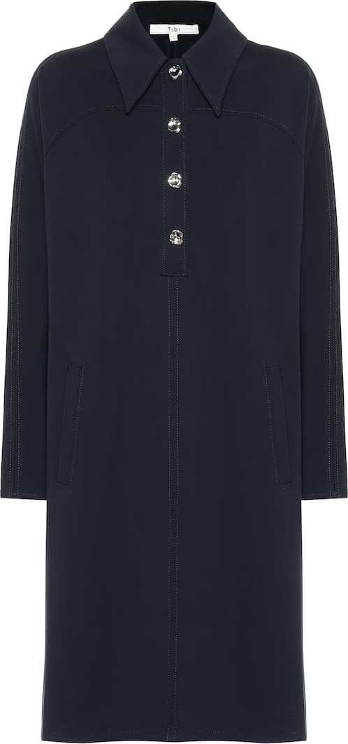 Tibi Stretch-knit minidress