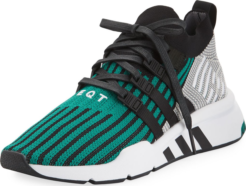 Adidas Men's EQT Support ADV Trainer Sneakers, Black