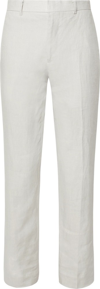 Club Monaco Grant Slim-Fit Linen Trousers