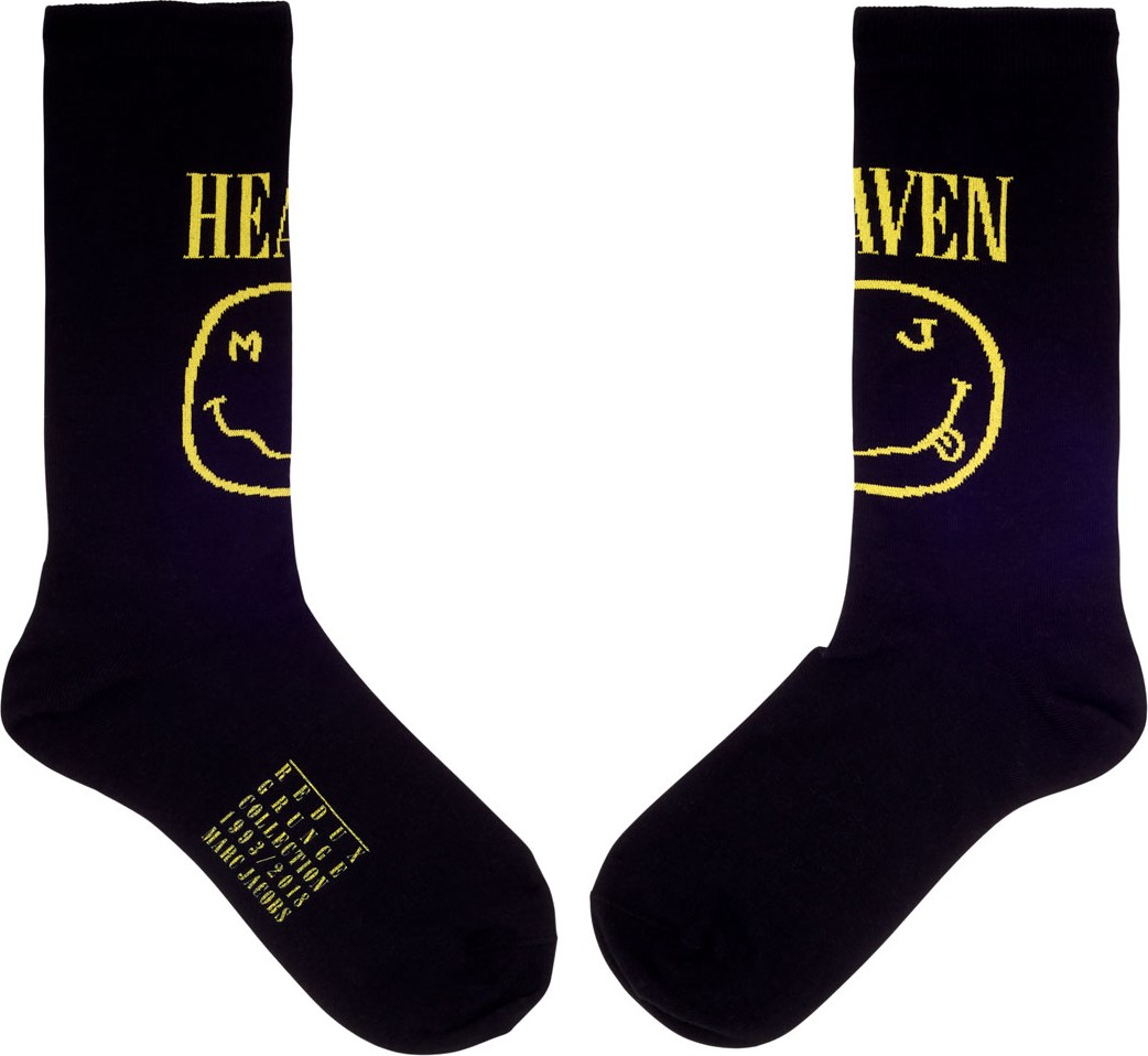 MARC JACOBS The Grunge Smiley Sock
