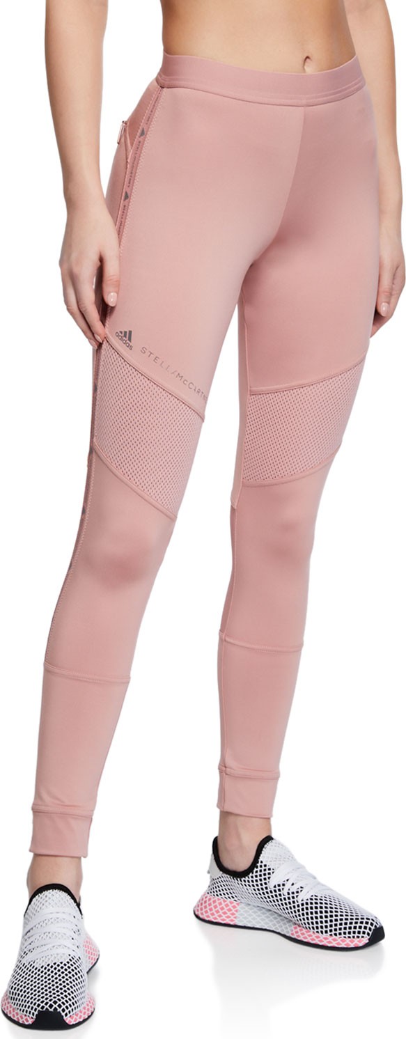 Adidas By Stella McCartney Performance Essentials Mesh Tights