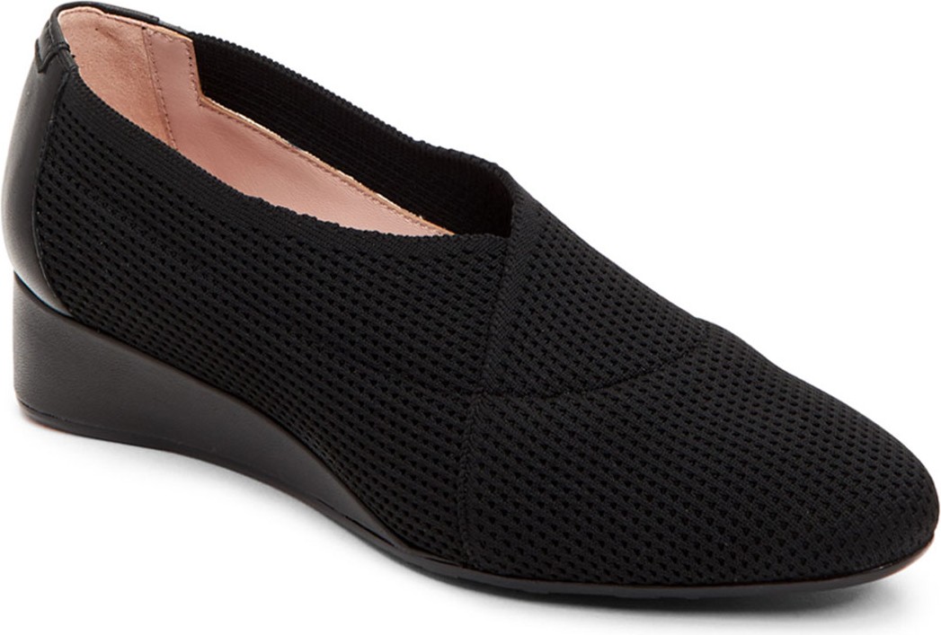 Taryn Rose Celeste Demi-Wedge Knit Pumps