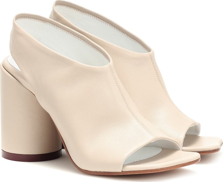 MM6 Maison Margiela Leather mules