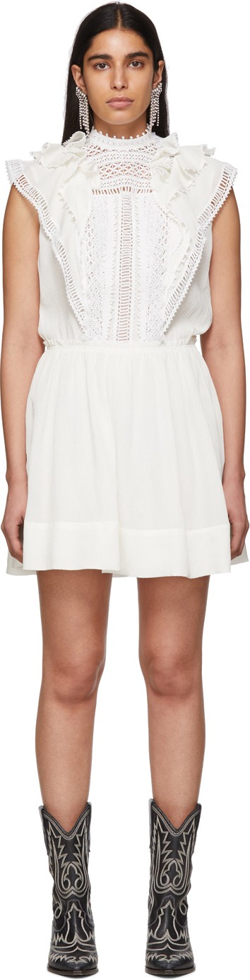 Isabel Marant White Ianelia Dress