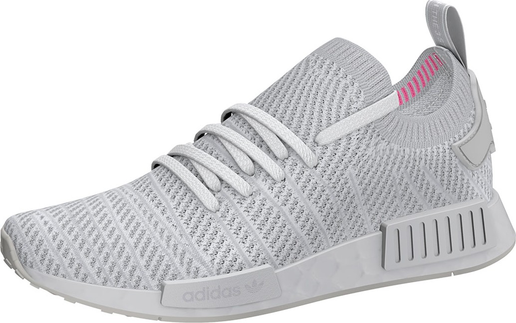 Adidas Men's NMD_R1 Primeknit Trainer Sneakers, White