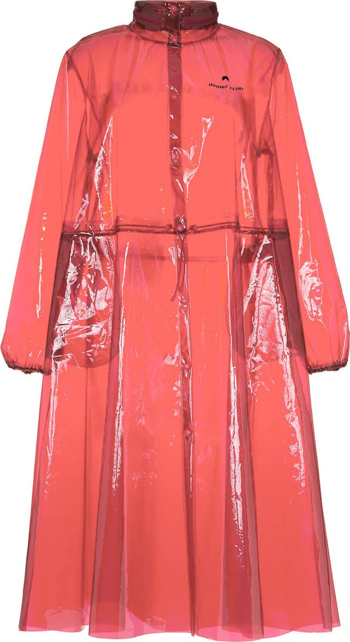 Marine Serre transparent raincoat