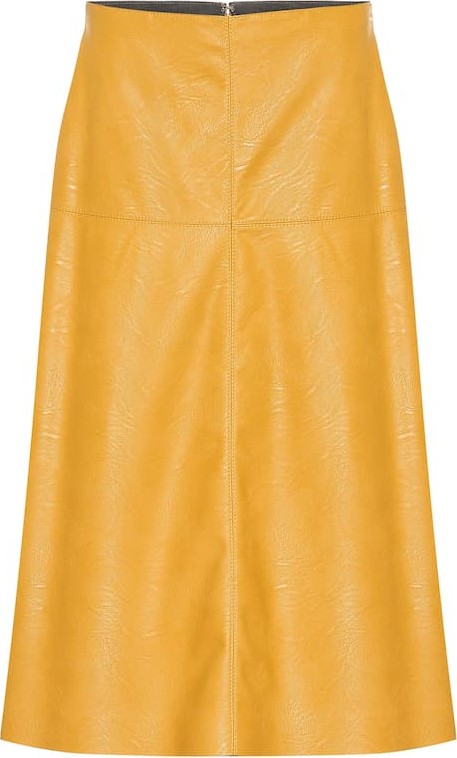 Stella McCartney Faux leather skirt