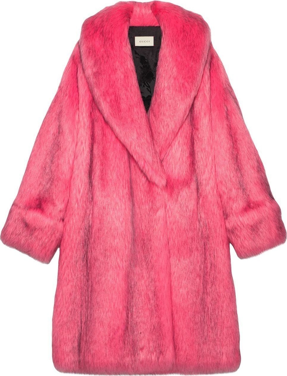 Gucci Oversize faux fur coat