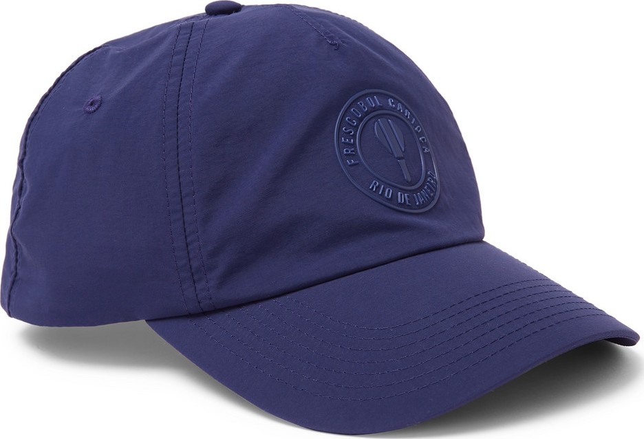 Frescobol Carioca Logo-Appliquéd Shell Baseball Cap