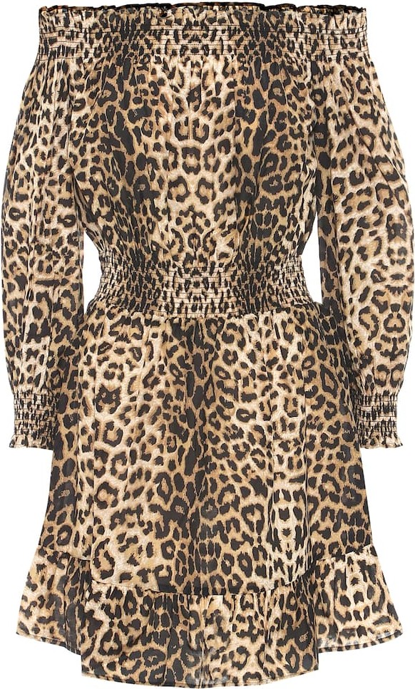 Veronica Beard Arcos cotton and silk minidress