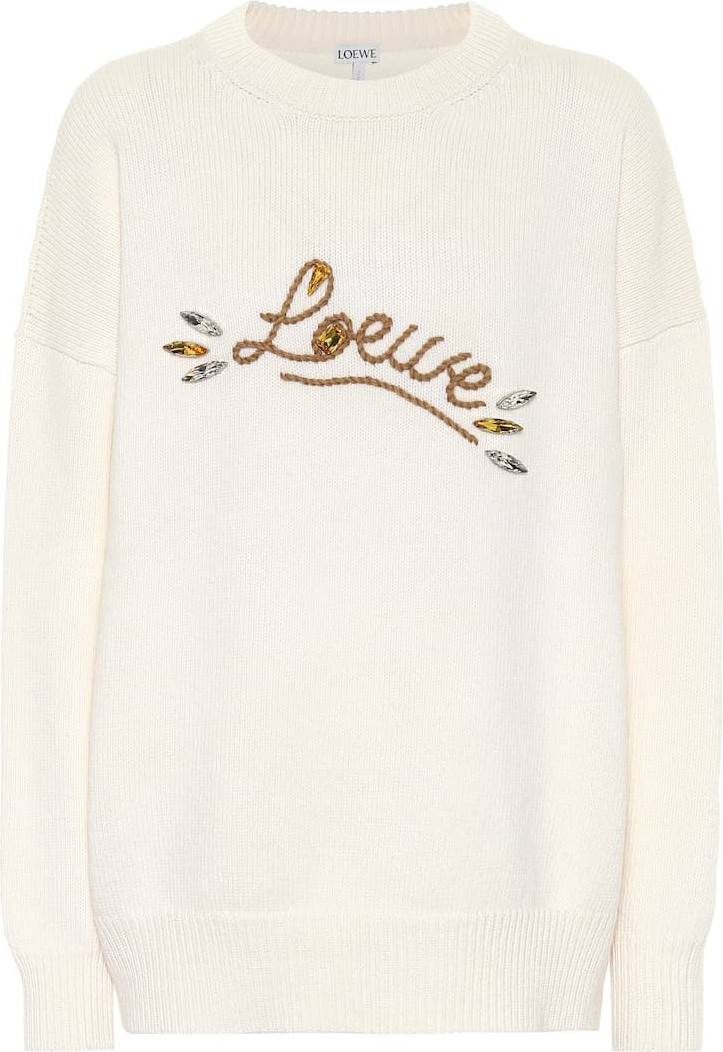 LOEWE Embellished wool sweater