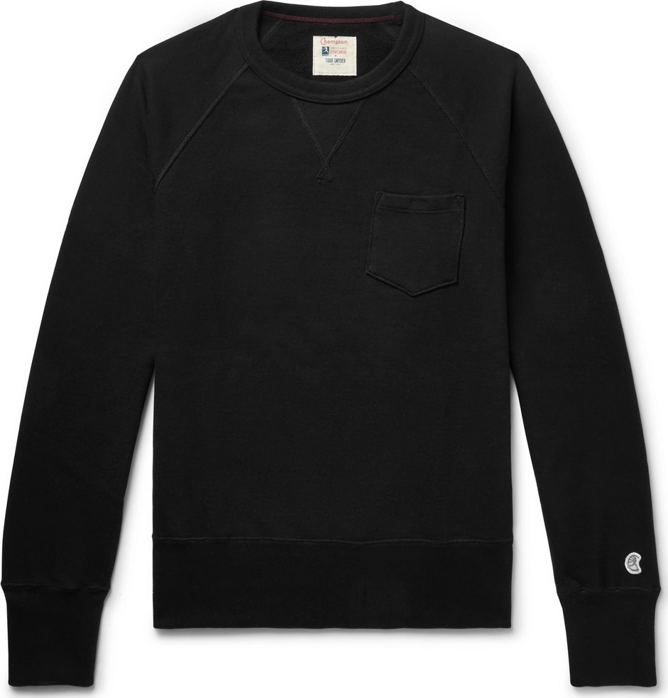 Todd Snyder + Champion Loopback Cotton-Jersey Sweatshirt