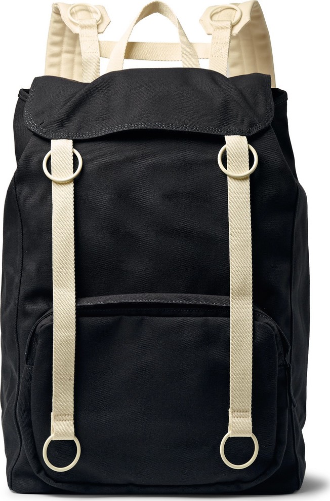 Raf Simons + Eastpak Webbing-Trimmed Canvas Backpack