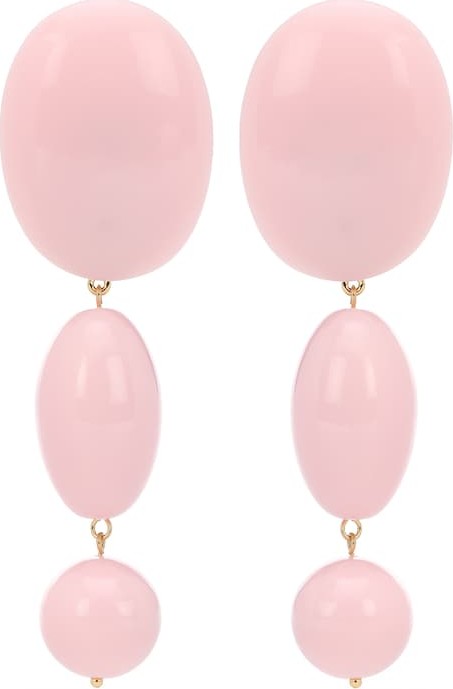 Lele Sadoughi Bubble Drop resin earrings