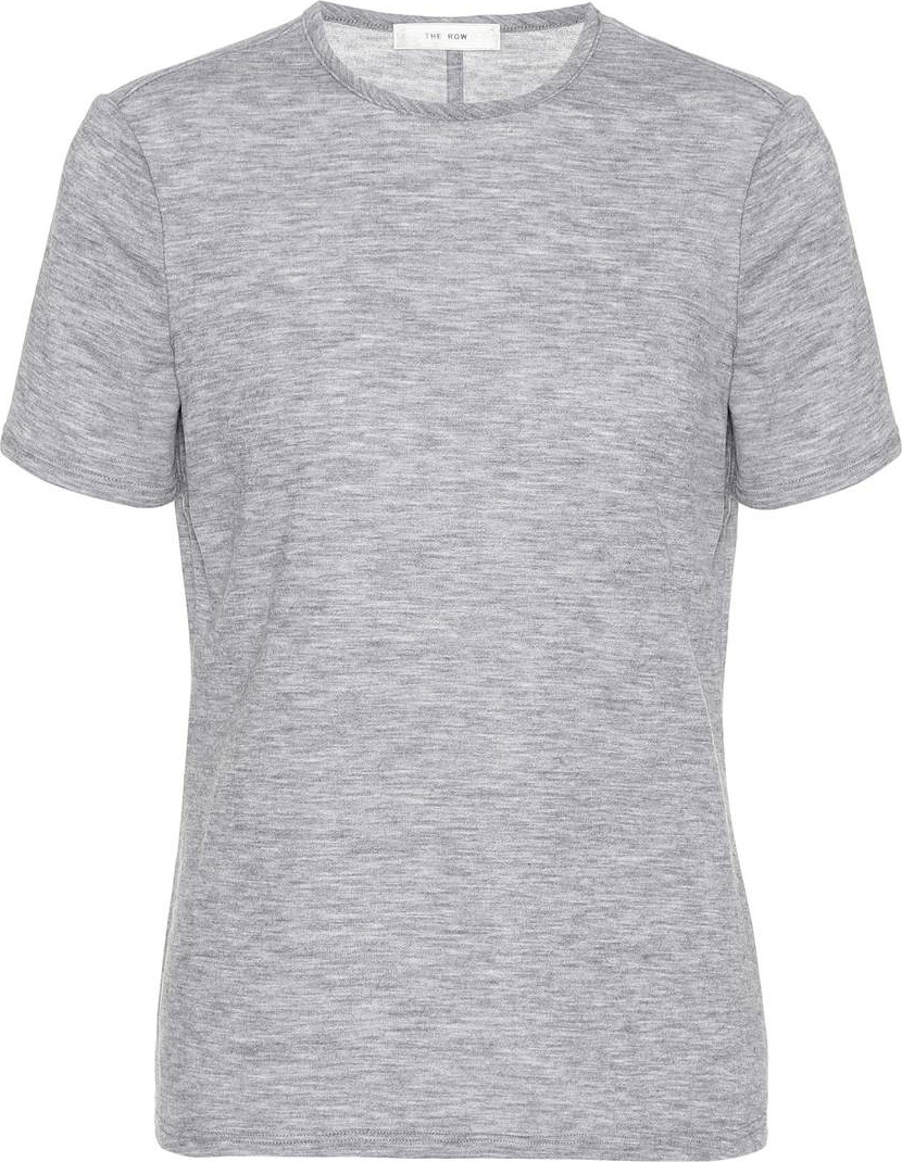 THE ROW Sorel stretch cashmere T-shirt