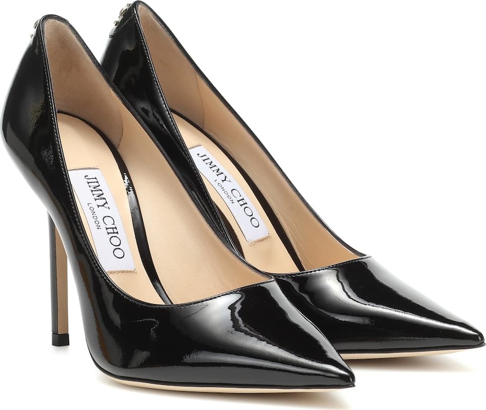 Jimmy Choo Love 100 patent leather pumps