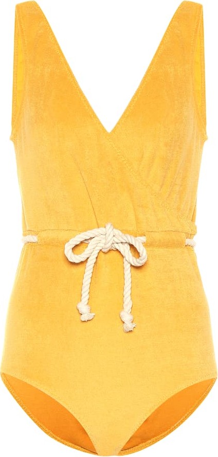 Lisa Marie Fernandez Yasmin terrycloth swimsuit