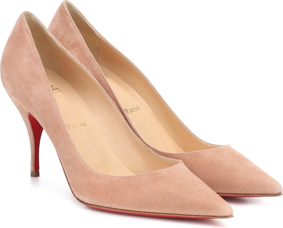 Christian Louboutin Clare 80 suede pumps
